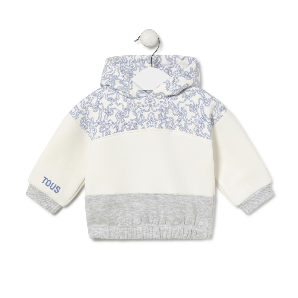 Sudadera con capucha Kaos Casual celeste