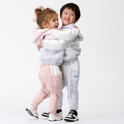 Sudadera con capucha Kaos Casual celeste