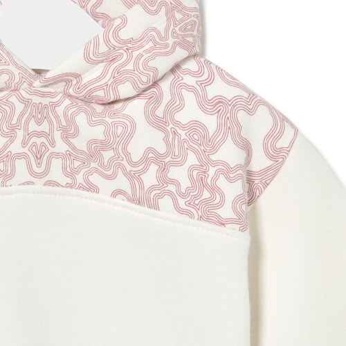 Hooded sweatshirt in Kaos Casual pink