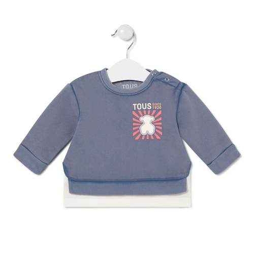 Sweatshirt TOUS since 1920 Casual azul marinho