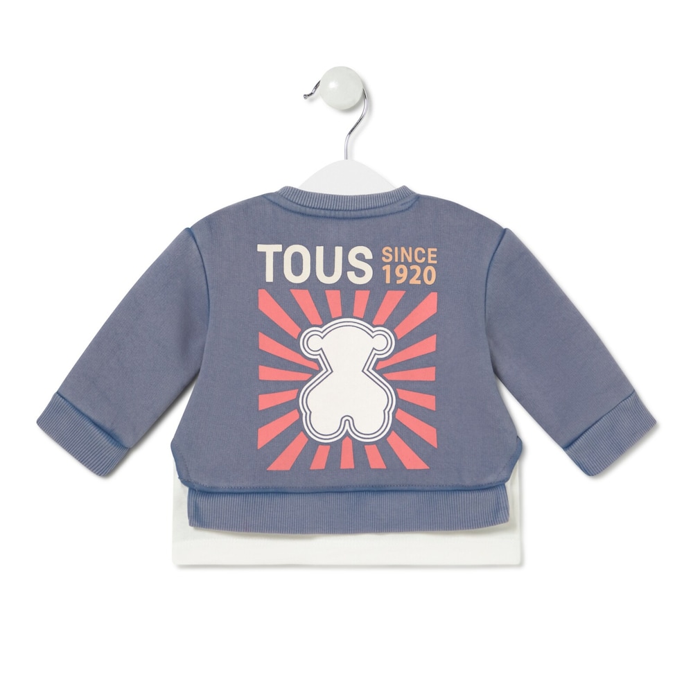 TOUS since 1920 sweatshirt in Casual navy blue