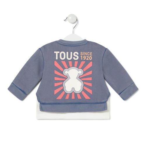 Sudadera TOUS since 1920 Casual marino