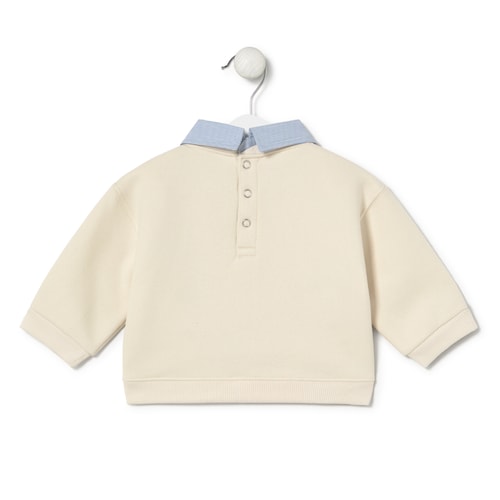 Sudadera DREAMING WITH TOUS Casual crudo