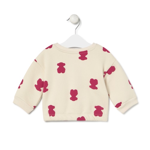 Sudadera osos Casual crudo