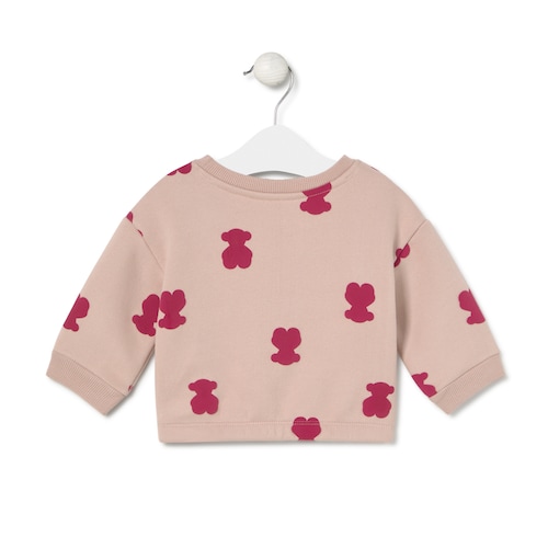 Sudadera osos Casual rosa