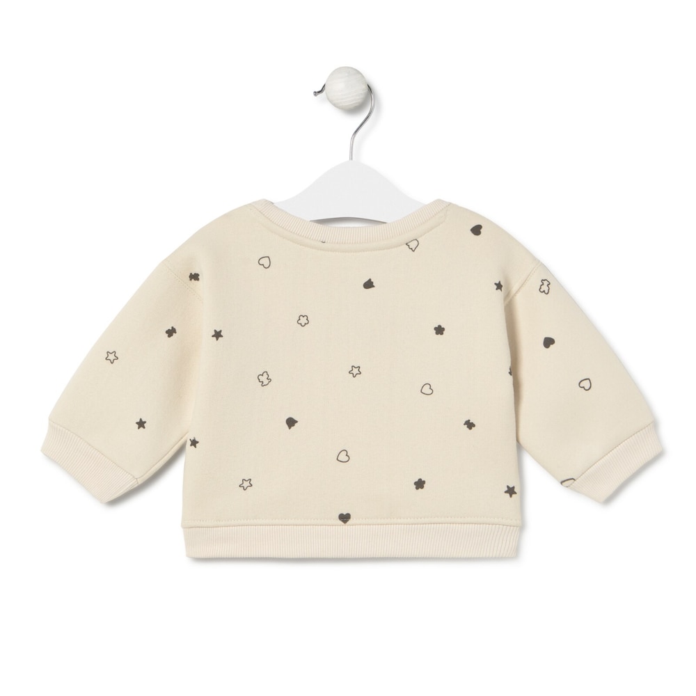 TOUS sweatshirt in Casual ecru