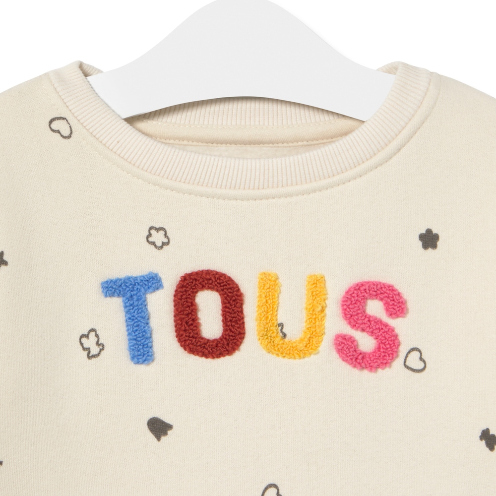 TOUS sweatshirt in Casual ecru