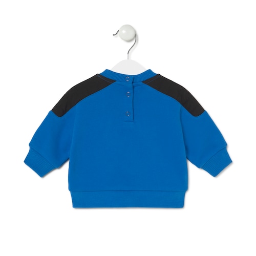 Sudadera oso Party azul