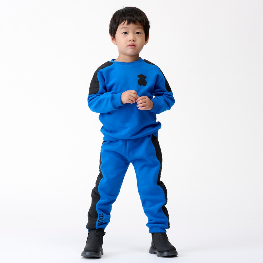 Bear sweatshirt in Party blue