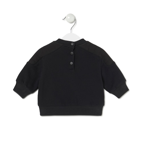 Sudadera oso Party negro