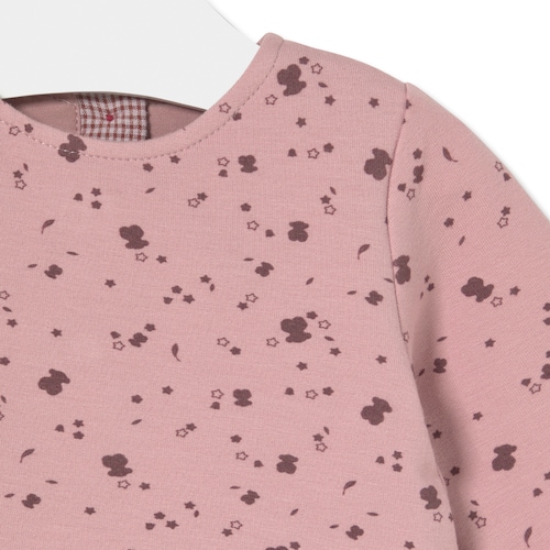 Vestido de niña combinado Garnet rosa