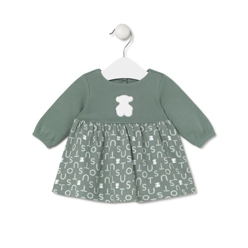 Vestido de ni&ntilde;a Soft verde image number 0