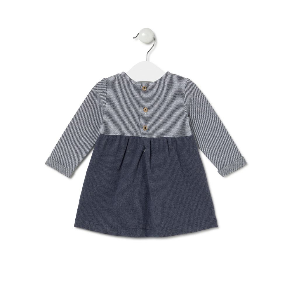 Girls dress in Marine navy blue