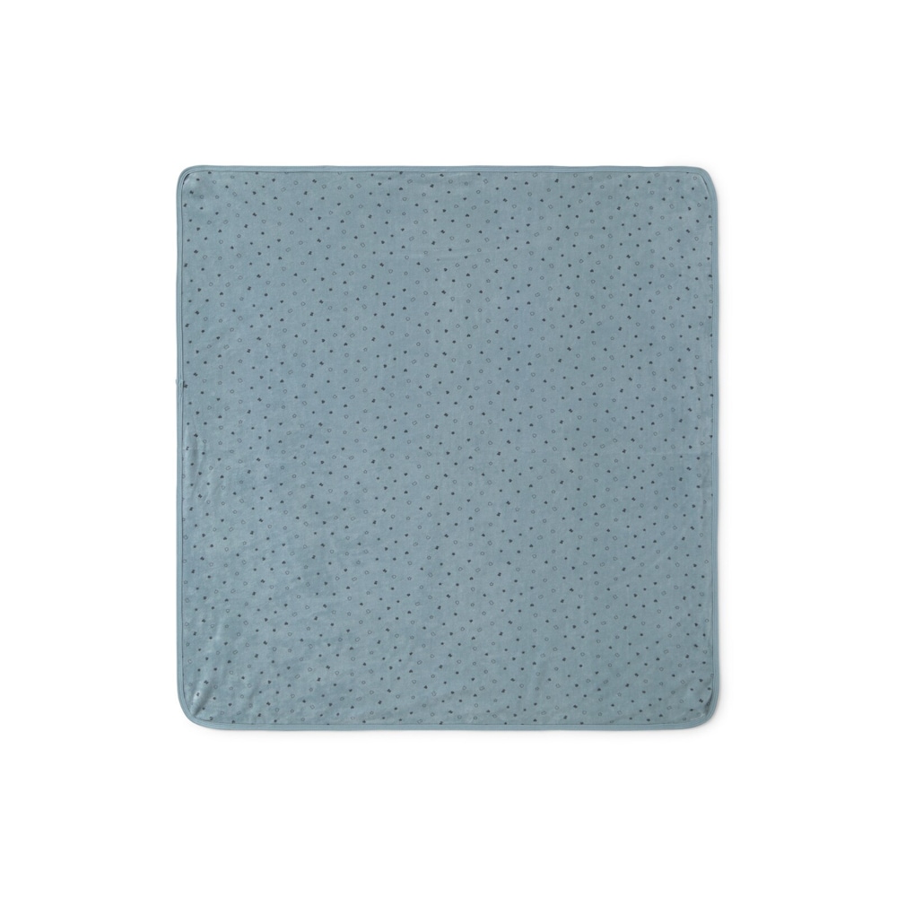 Baby blanket in Mini sky blue