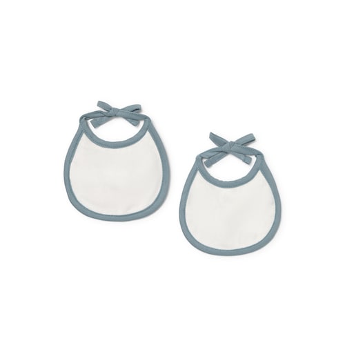Set de baberos de bebé Mini celeste