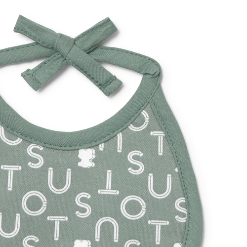 Set de baberos de bebé Soft verde