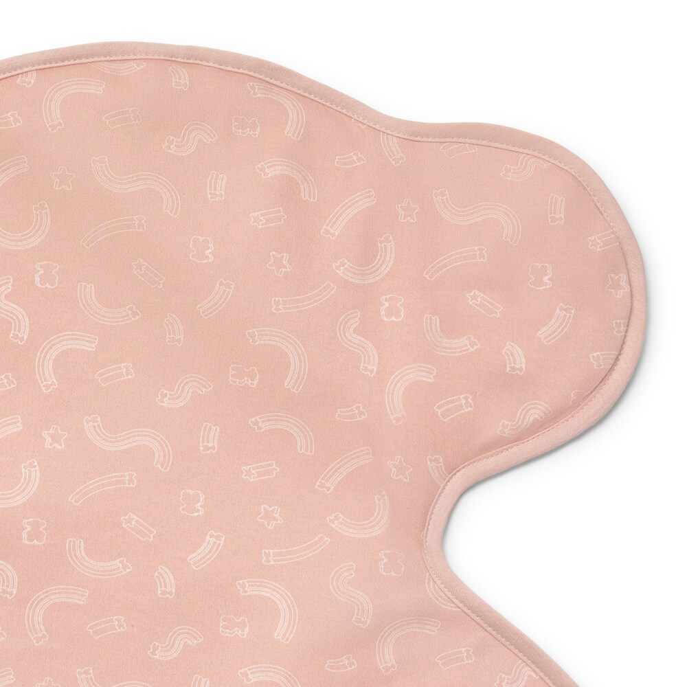 Bear-shaped travel changing mat in Arc pink