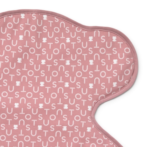 Cambiador de viaje oso Soft rosa