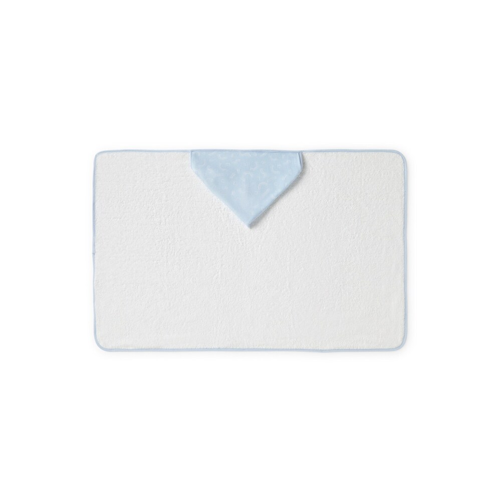 Baby bath cape in Arc sky blue