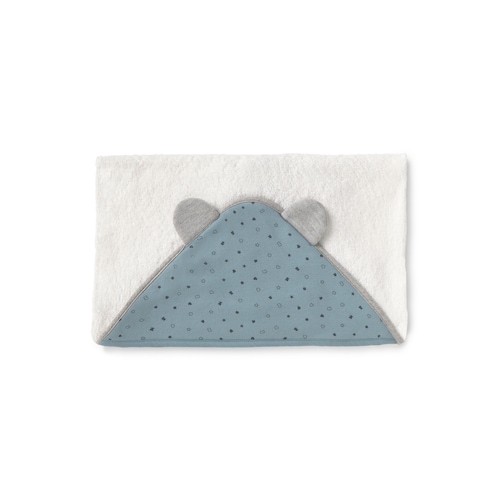 Capa de baño de bebé Mini celeste