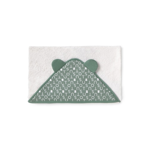 Capa de baño de bebé Soft verde