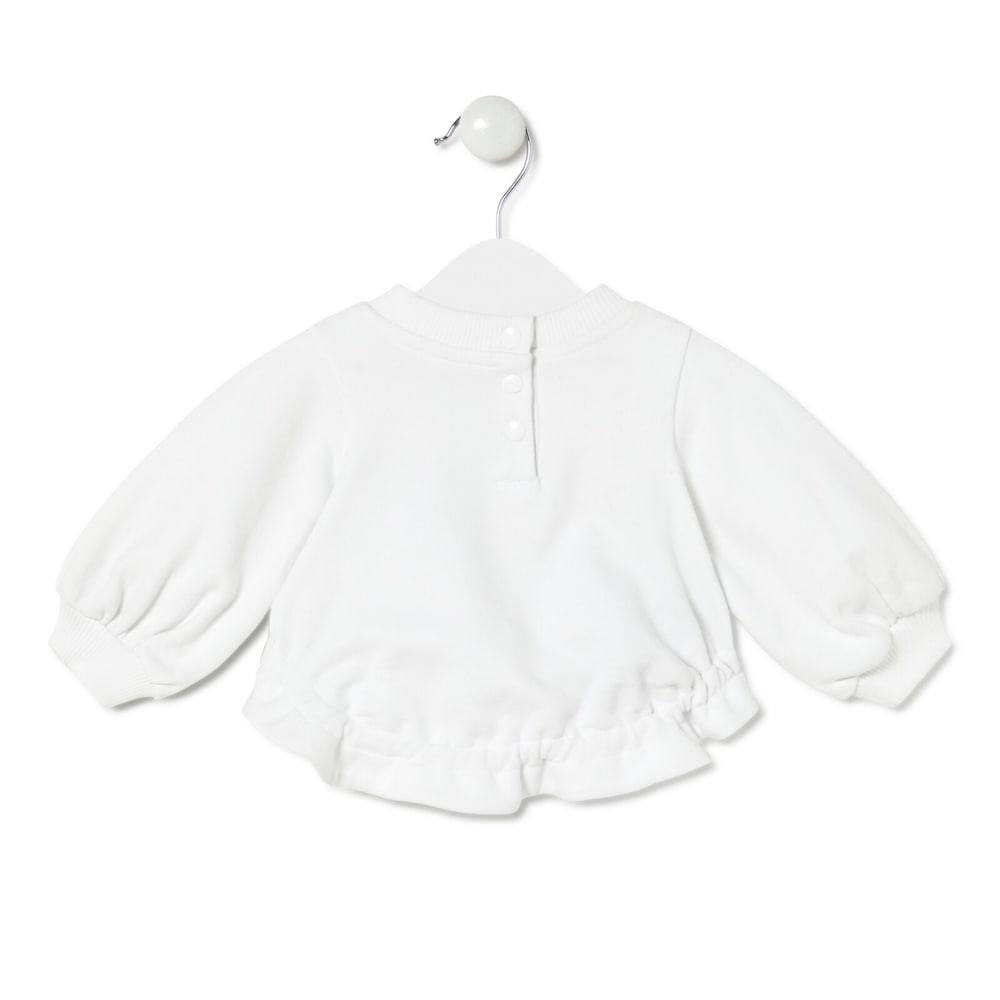 T-shirt with bear in Party white