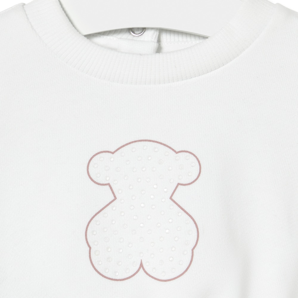 T-shirt with bear in Party white
