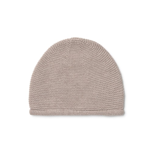 Gorro de bebé recém-nascido Tricot bege