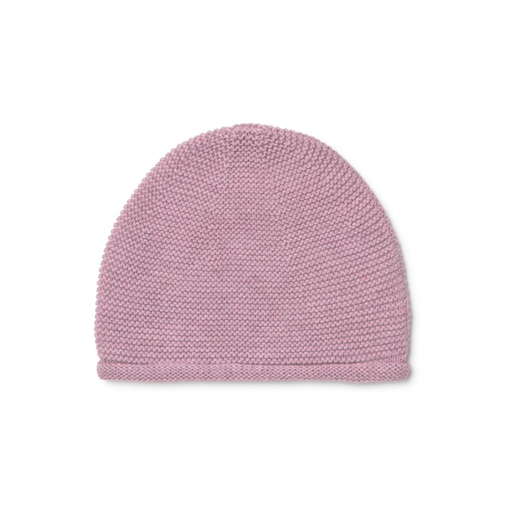 Newborn baby hat in Tricot pink