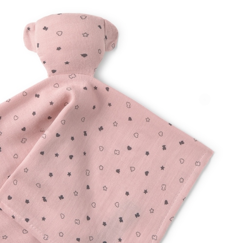 Doudou de beb&eacute; Mini cor-de-rosa