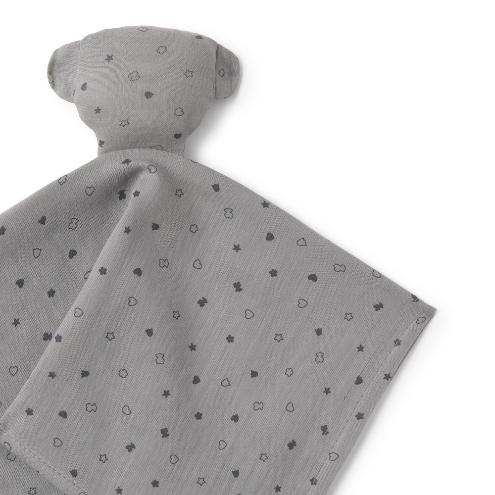Doudou de beb&eacute; Mini gris
