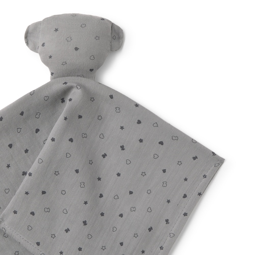 Doudou de bebé Mini gris