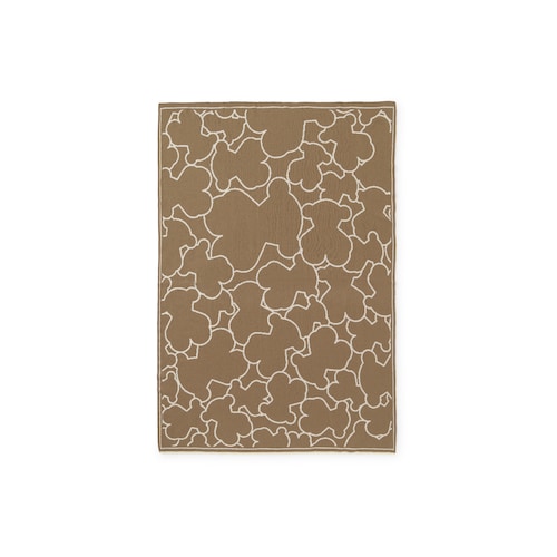 Manta de bebé reversible Nilo beige