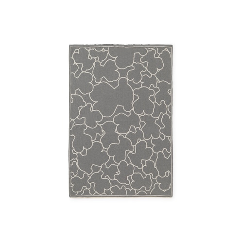 Manta de bebé reversible Nilo gris