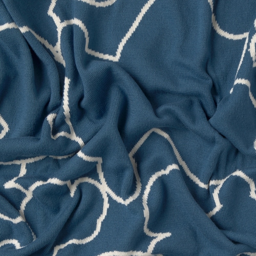 Manta de bebé reversible Nilo índigo