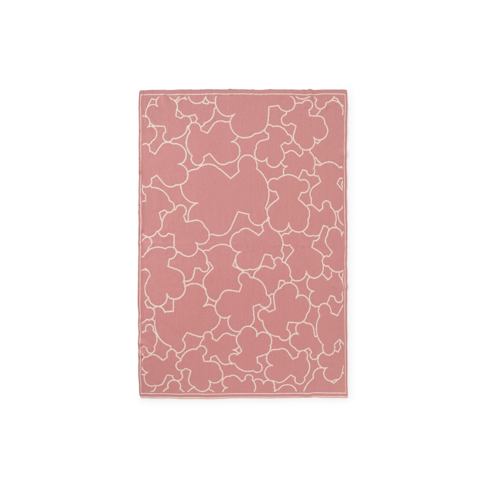 Manta de beb&eacute; reversible Nilo rosa