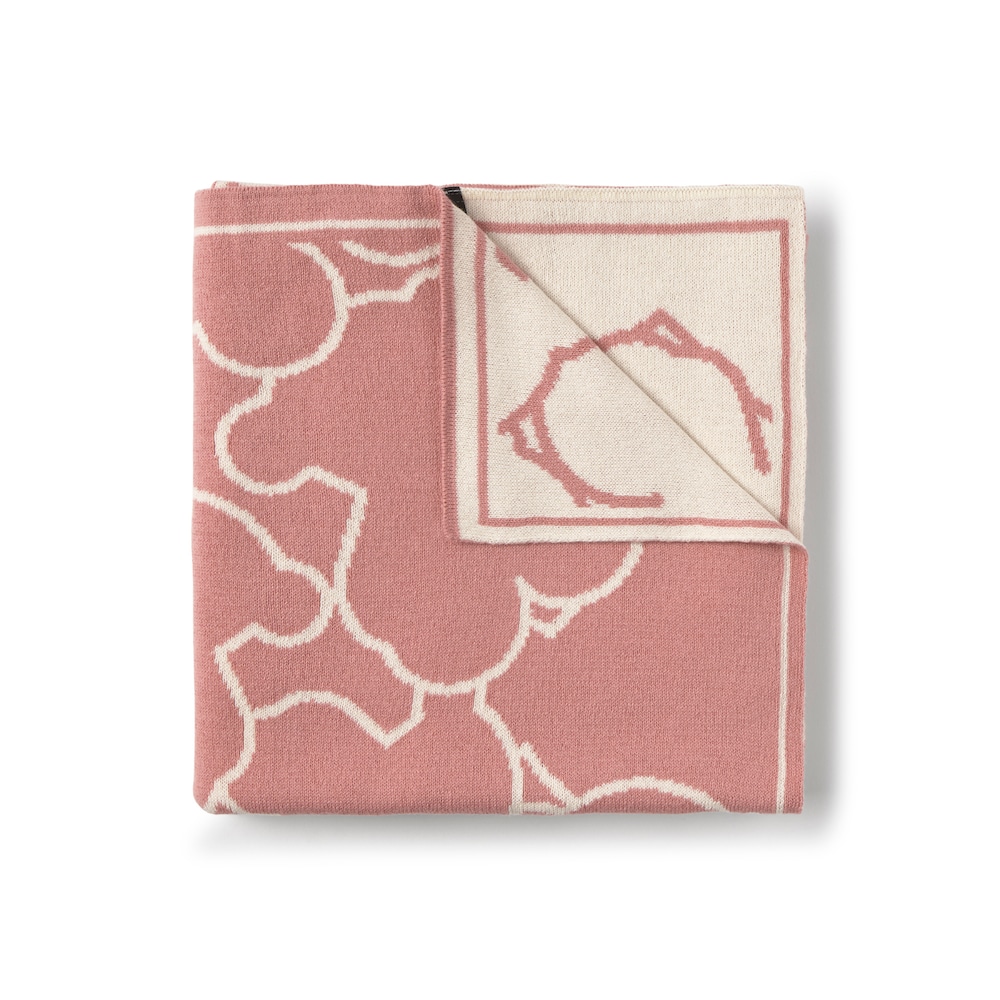 Manta de beb&eacute; reversible Nilo rosa