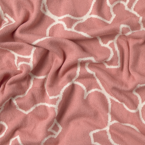 Manta de bebé reversible Nilo rosa