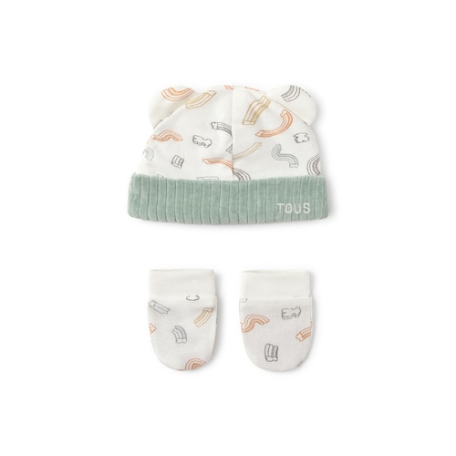 Baby hat and mittens set in Arc unique image number 0