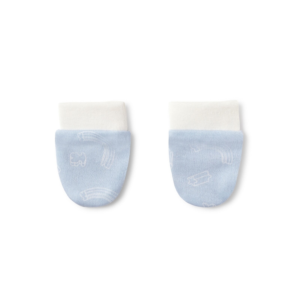 Conjunt de gorra i manyoples per a nad&oacute; Arc blau cel