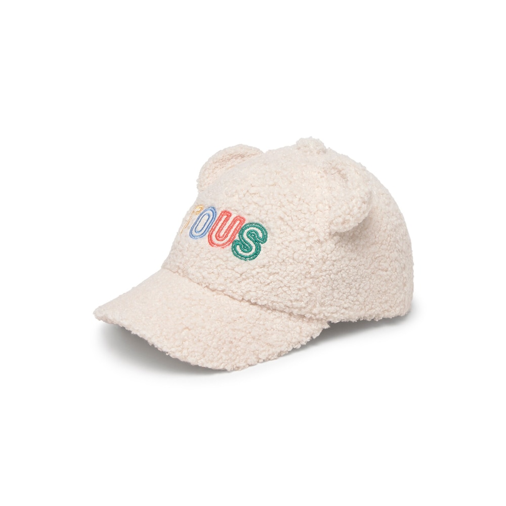 Gorra con orejas para beb&eacute; y ni&ntilde;os Cap crudo