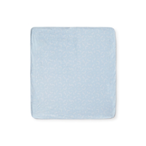 Manta de pelo beb&eacute; Arc azul celeste