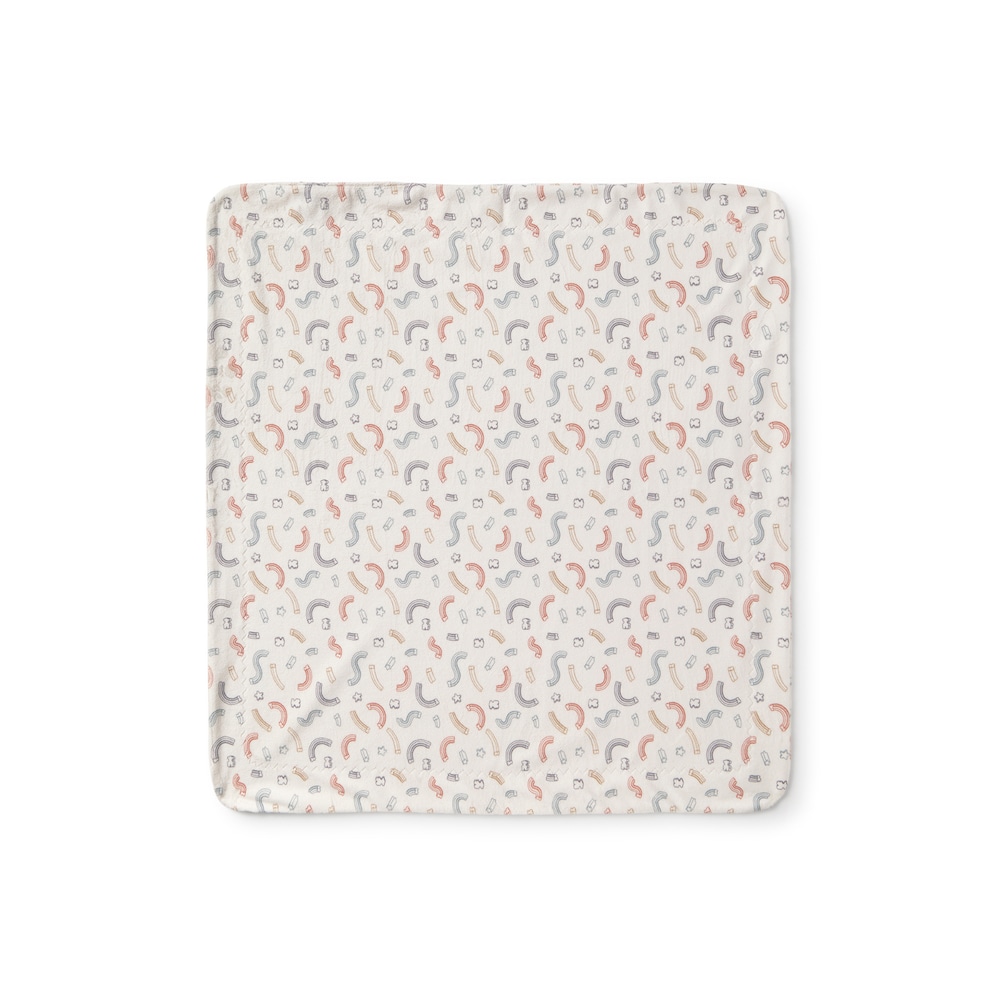 Short-pile fleece baby blanket in Arc unique