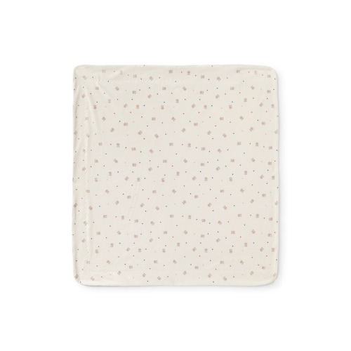 Fleece baby blanket in Cosmic ecru