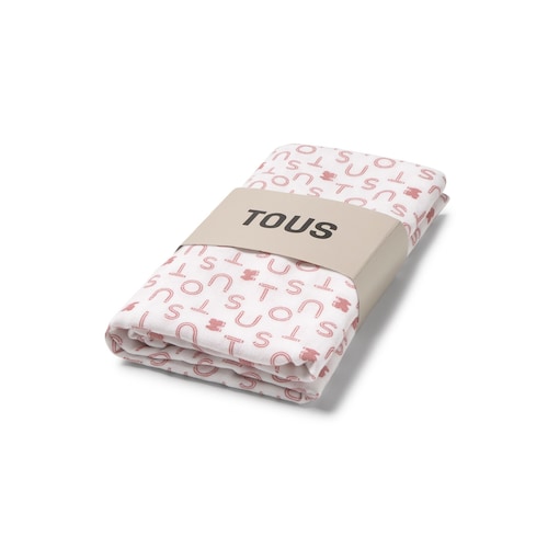 Baby muslin in Muse pink