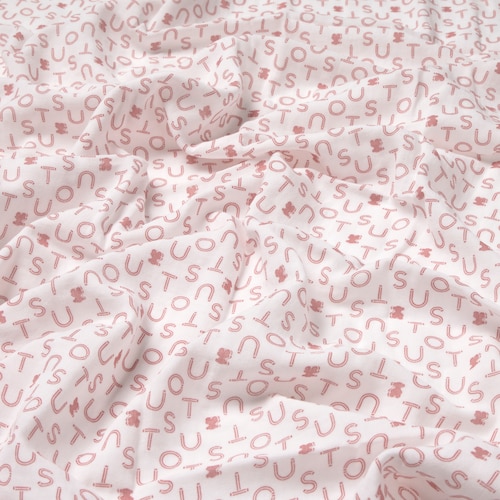 Baby muslin in Muse pink