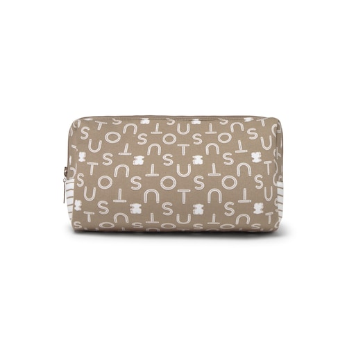 Toiletry bag in Soft beige