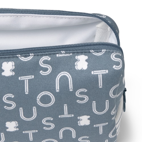 Toiletry bag in Soft navy blue