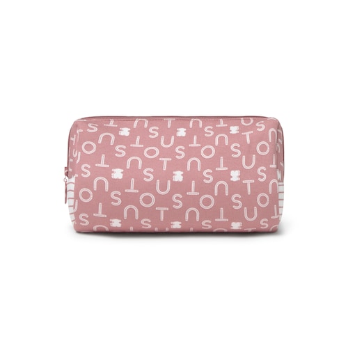 Toiletry bag in Soft pink
