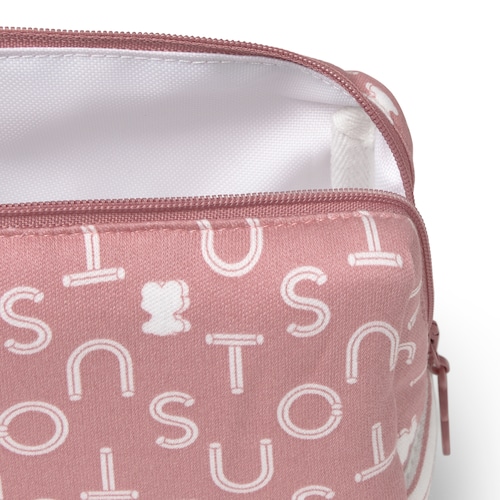 Toiletry bag in Soft pink